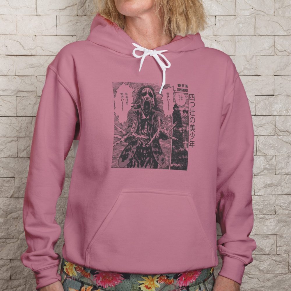 Sweat-shirt à capuche Femme Junji Ito Collection avec un design de Junji Ito Collection Crossroads