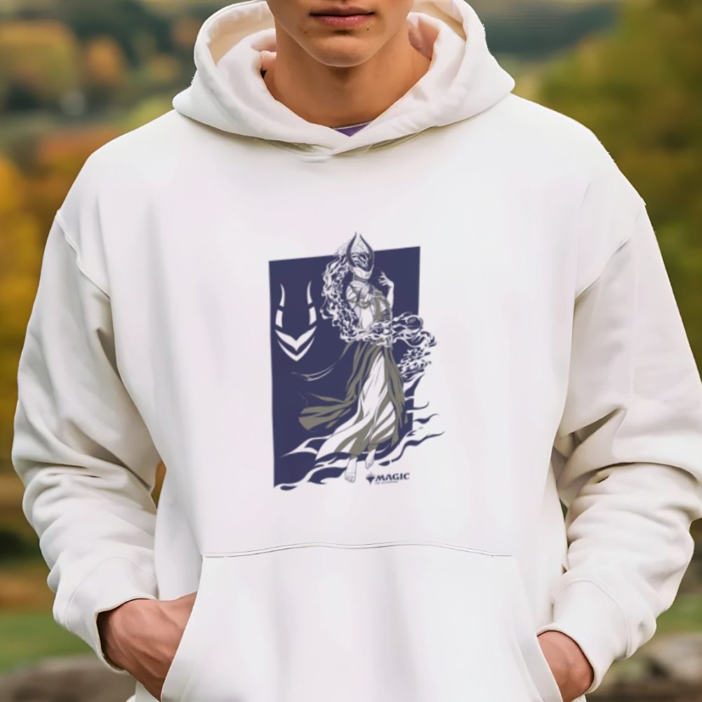Sweat-shirt à capuche Homme Magic The Gathering avec un design de MTG Blue Ashiok