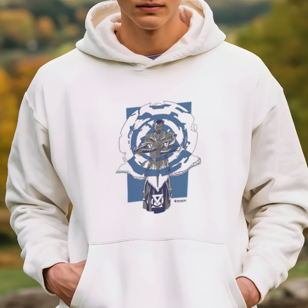 Sweat-shirt à capuche Homme Magic The Gathering avec un design de MTG Blue Teferi