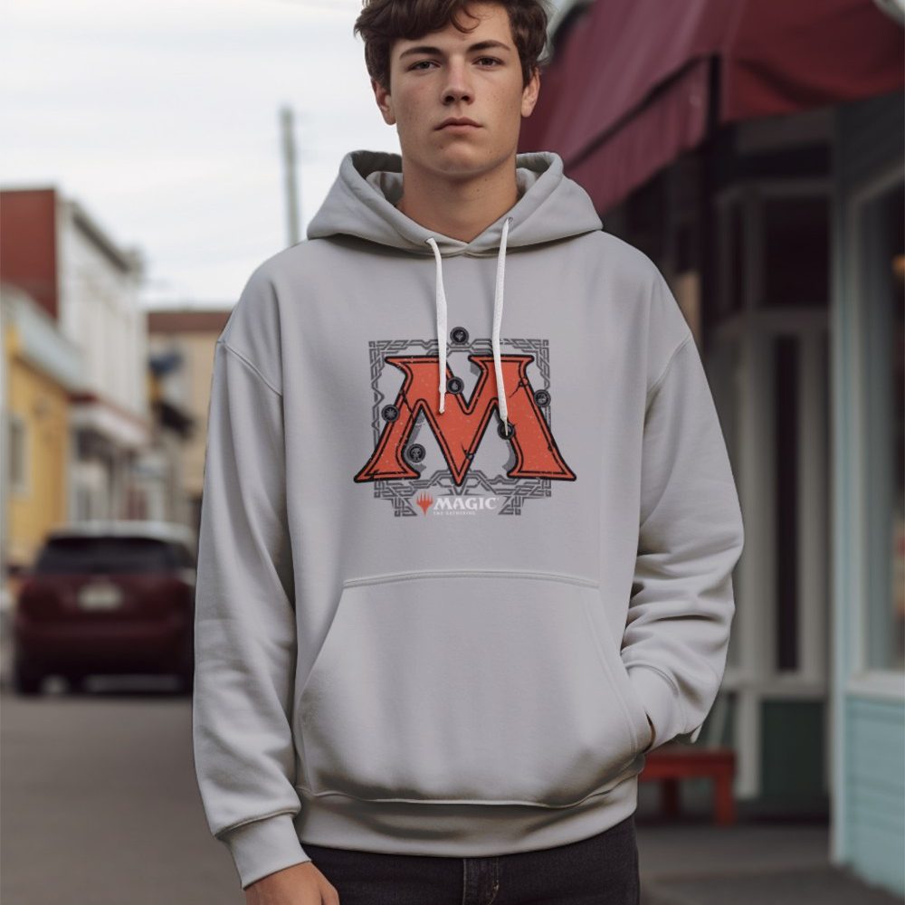 Sweat-shirt à capuche Homme Magic The Gathering avec un design de MTG The M
