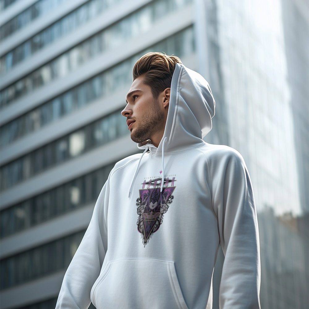 Sweat-shirt à capuche Homme Magic The Gathering avec un design de MTG Ashiok
