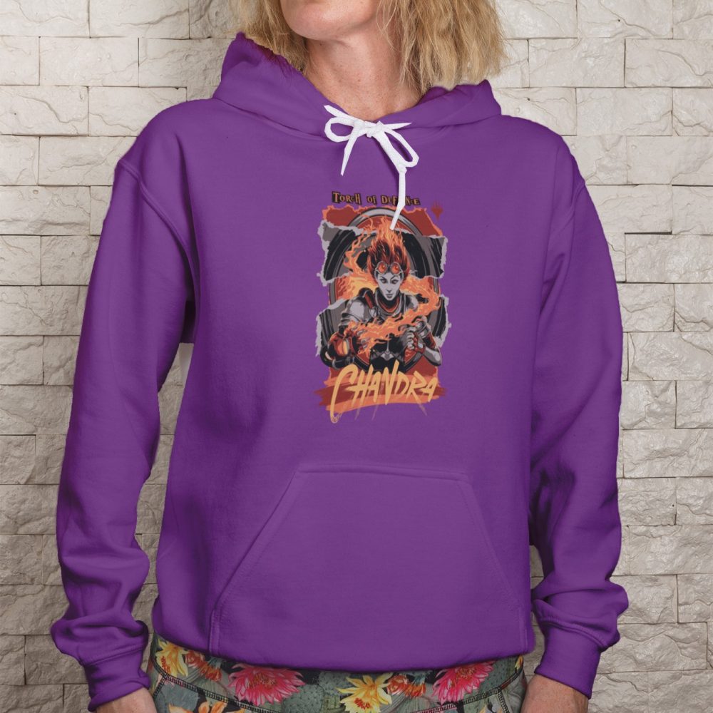 Sweat-shirt à capuche Femme Magic The Gathering avec un design de MTG Chandra