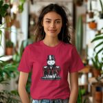 T-shirt Femme Monopoly avec un design de Monopoly I Own This City noir