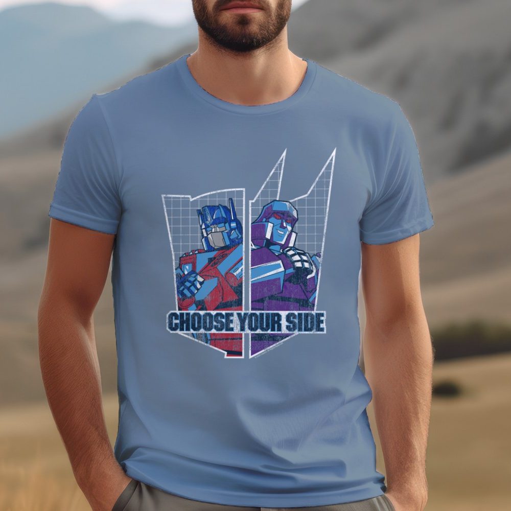 T-shirt Homme Transformers avec un design de Transformers Choose Your Side