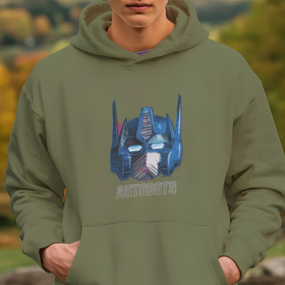Sweat-shirt à capuche Homme Transformers avec un design de Transformers Autobots