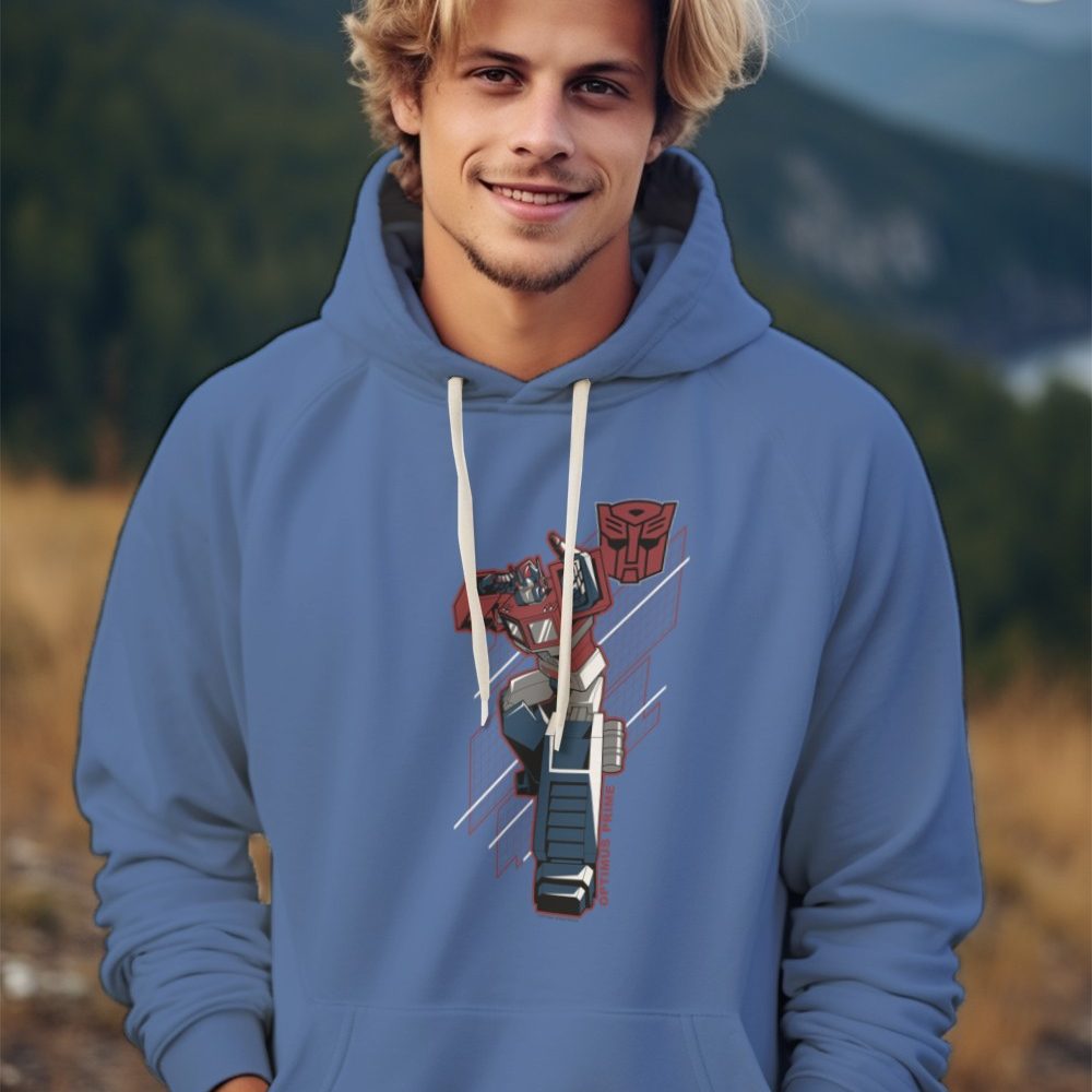 Sweat-shirt à capuche Homme Transformers avec un design de Transformers Optimus Prime