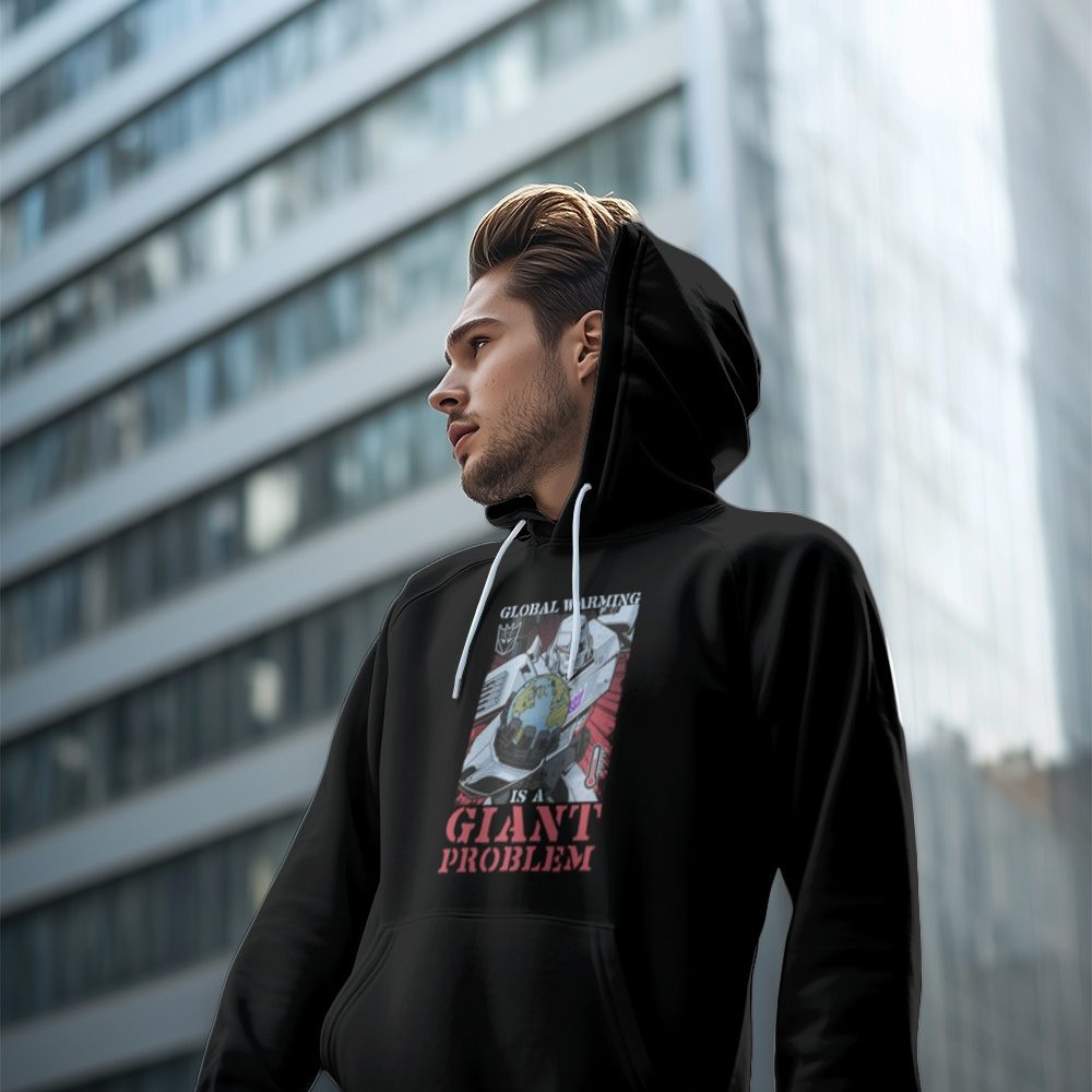Sweat-shirt à capuche Homme Transformers avec un design de Transformers Giant Problem