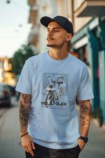 T-shirt Homme Solex avec un design de Solex Vélo