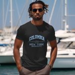 T-shirt Homme Miskoh Columbia avec un design de Columbia 1754 bleu ciel