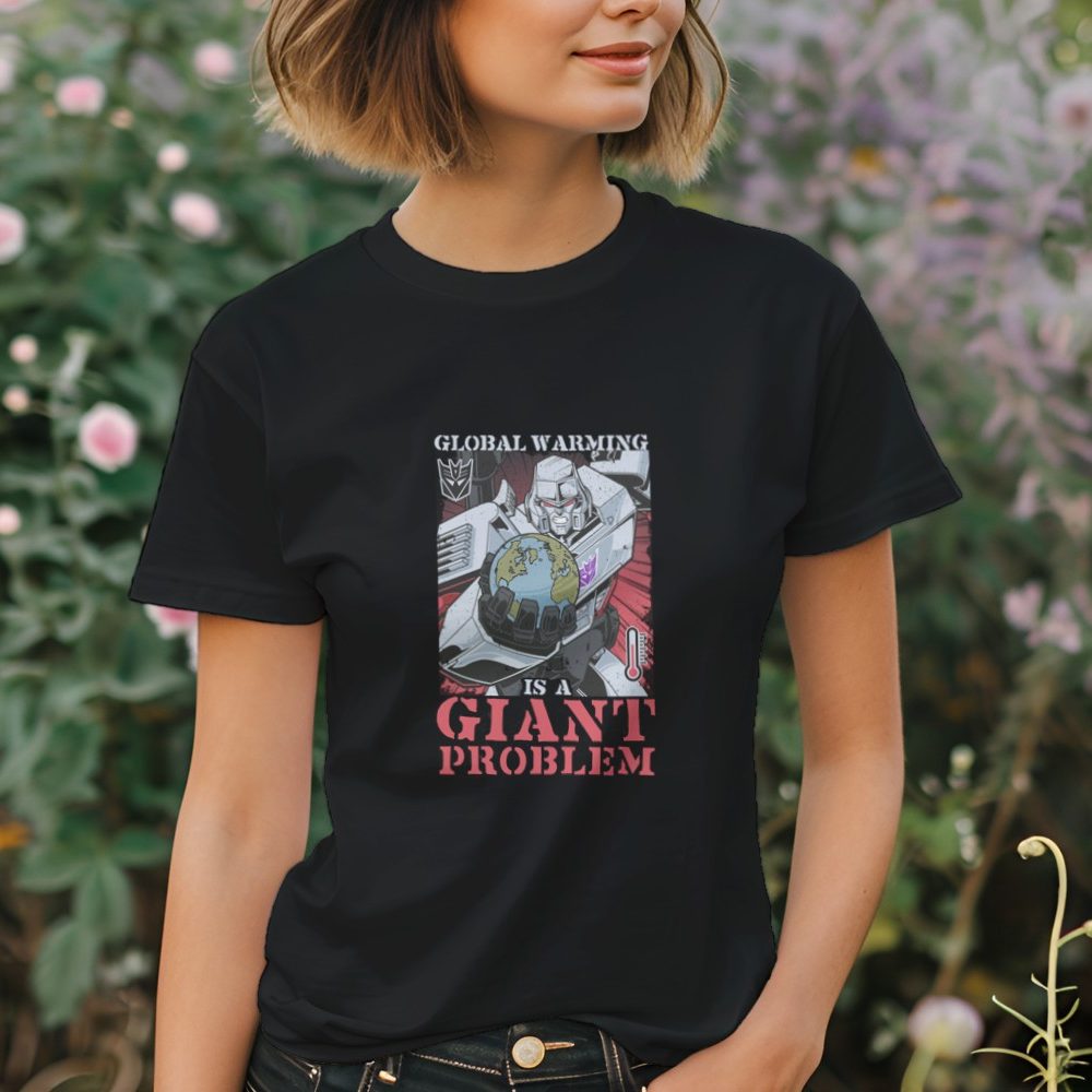 T-shirt Femme Transformers avec un design de Transformers Giant Problem
