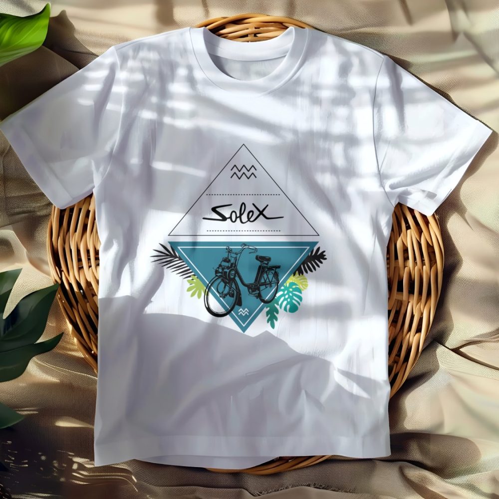 T-shirt Femme Solex avec un design de Solex Triangles