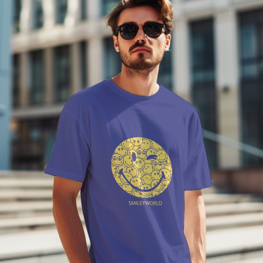 T-shirt Homme Smiley World avec un design de Smiley World Smiles