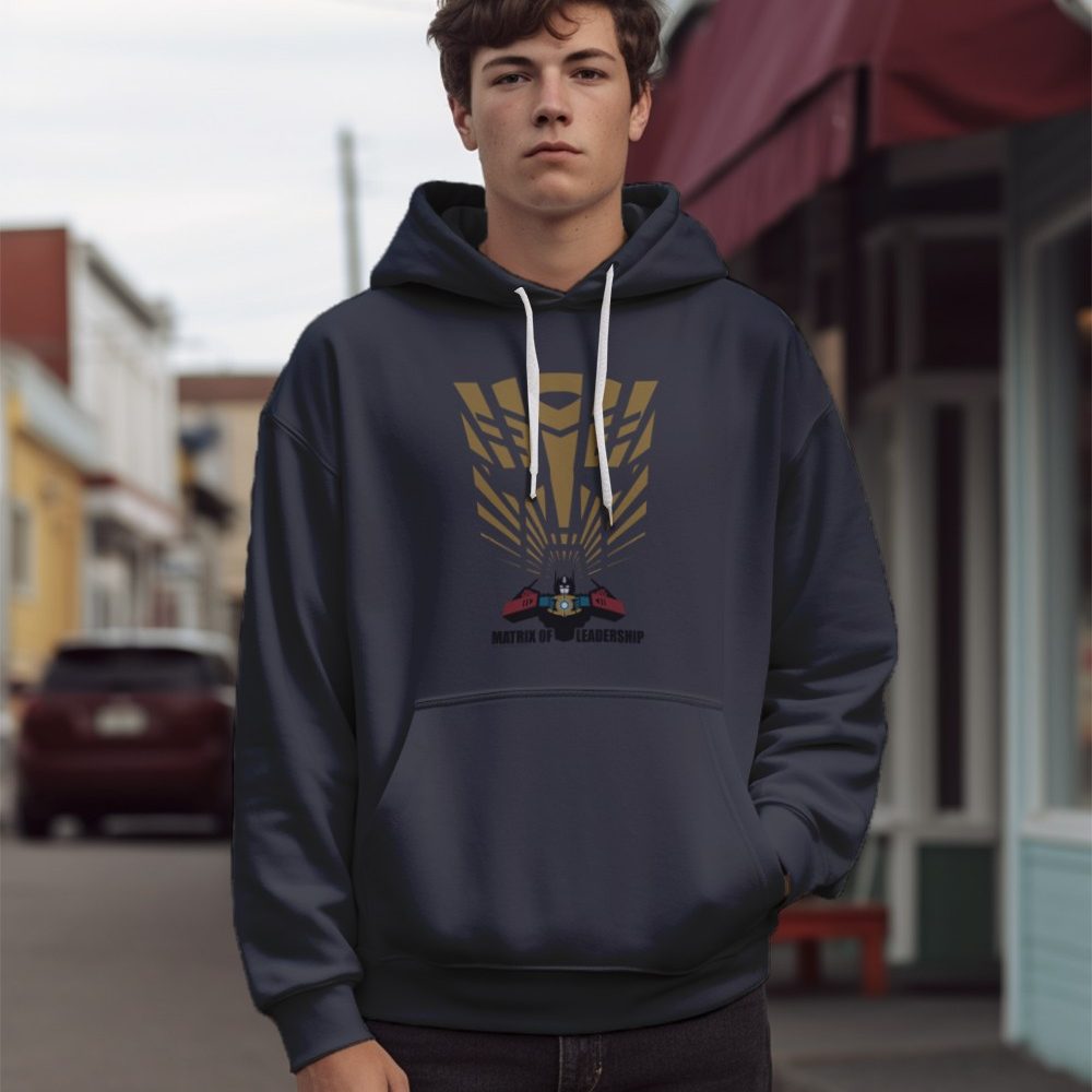 Sweat-shirt à capuche Homme Transformers avec un design de Transformers Matrix Of Leardership