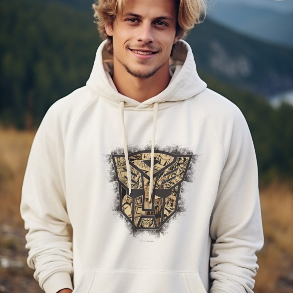 Sweat-shirt à capuche Homme Transformers avec un design de Transformers Signe