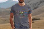 T-shirt Homme Smiley World avec un design de Smiley World Spread Positivity