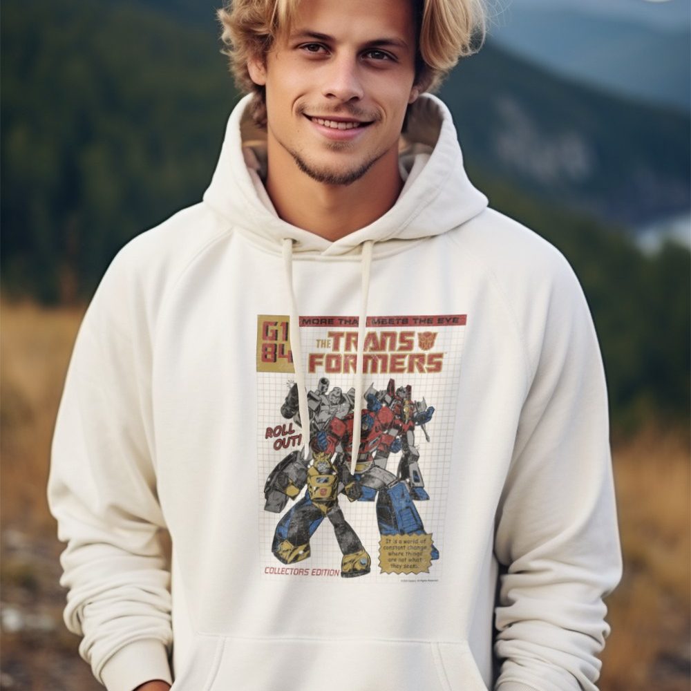 Sweat-shirt à capuche Homme Transformers avec un design de Transformers Roll Out