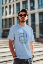 T-shirt Homme UCLA avec un design de UCLA Écusson couleurs