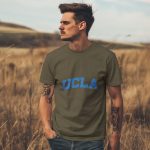 T-shirt Homme UCLA avec un design de UCLA Arc bleu
