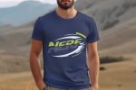 T-shirt Homme Nerf avec un design de Nerf Citrus Logo