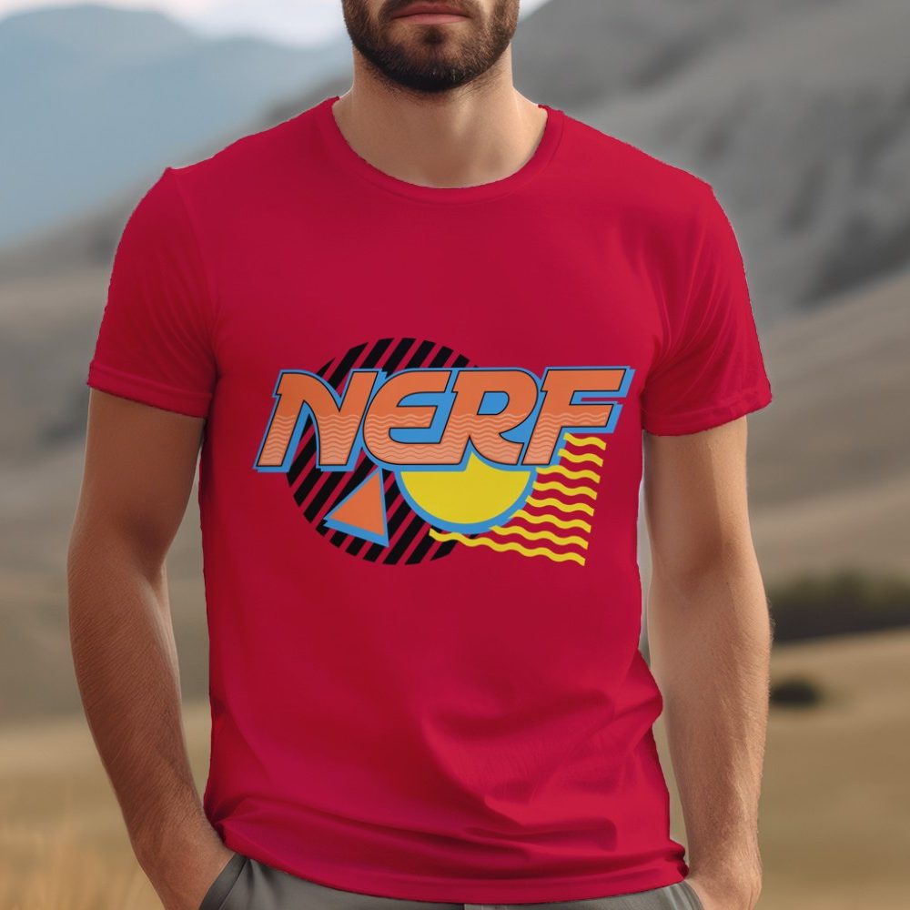 T-shirt Homme Nerf avec un design de Nerf Graphic