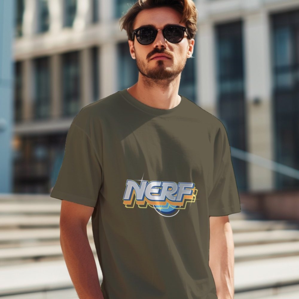 T-shirt Homme Nerf avec un design de Nerf Métal