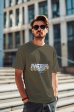 T-shirt Homme Nerf avec un design de Nerf Métal