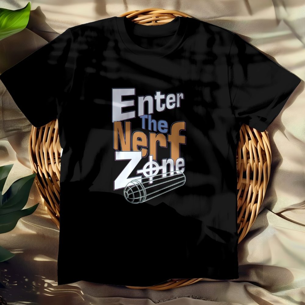 T-shirt Femme Nerf avec un design de Nerf Enter The Nerf Zone