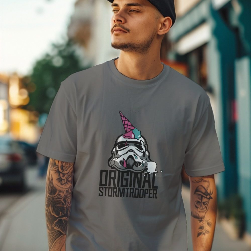 T-shirt Homme Original Stormtrooper avec un design de Original Stormtrooper Ice Cream