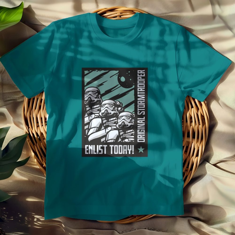 T-shirt Femme Original Stormtrooper avec un design de Original Stormtrooper Enlist Today!