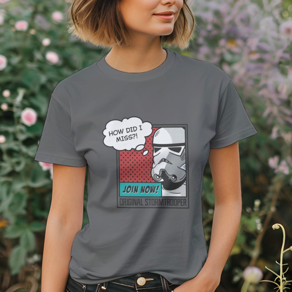 T-shirt Femme Original Stormtrooper avec un design de Original Stormtrooper Join Now