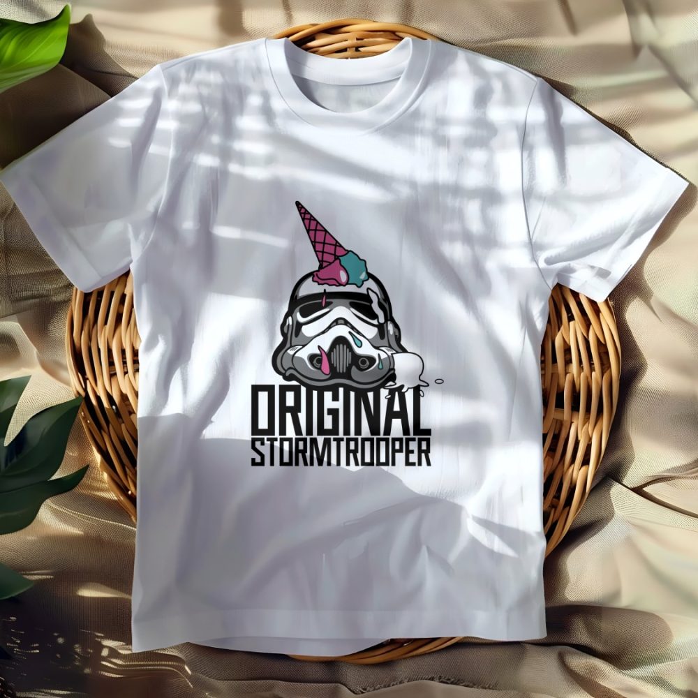 T-shirt Femme Original Stormtrooper avec un design de Original Stormtrooper Ice Cream