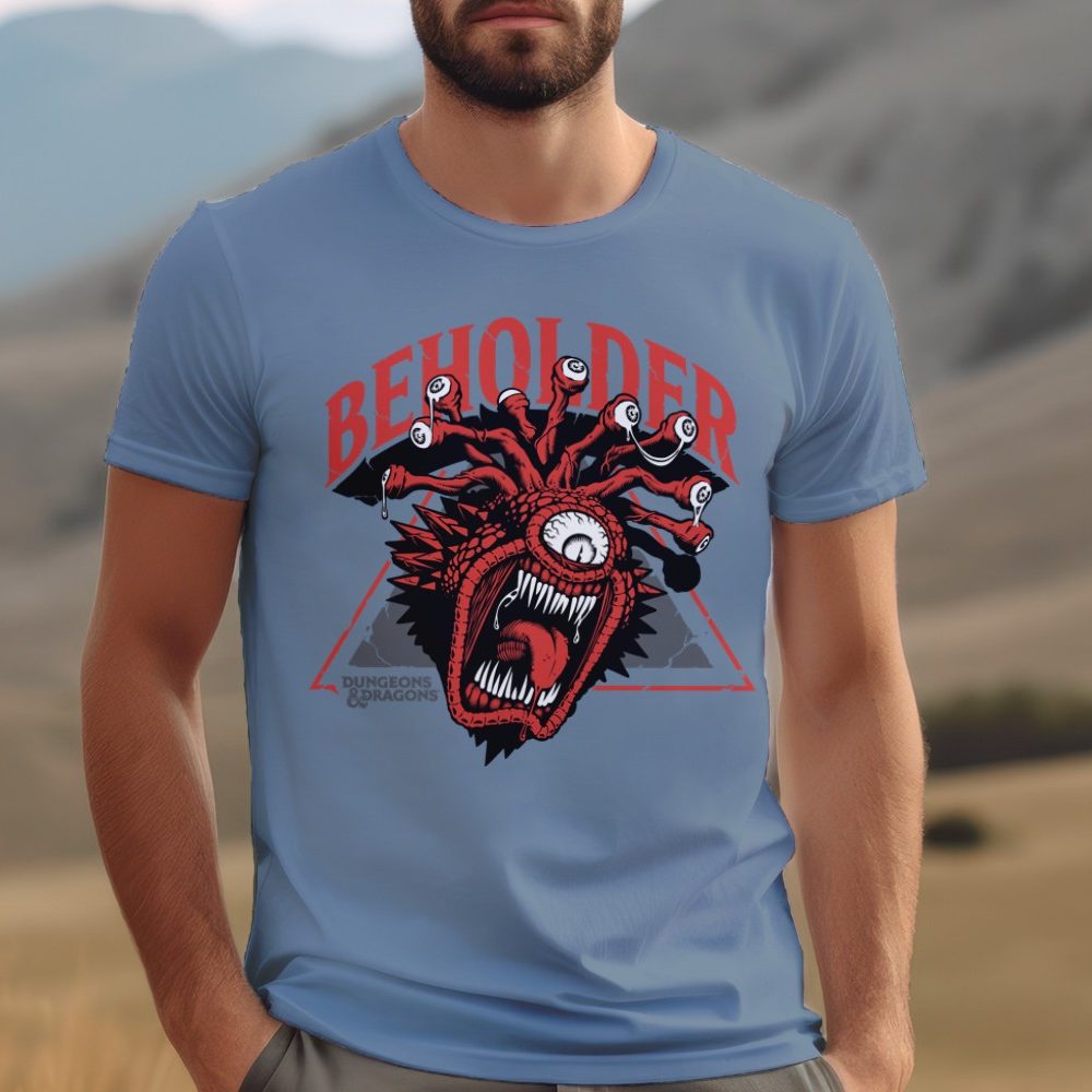 T-shirt Homme Dungeons & Dragons avec un design de D&D Beholder