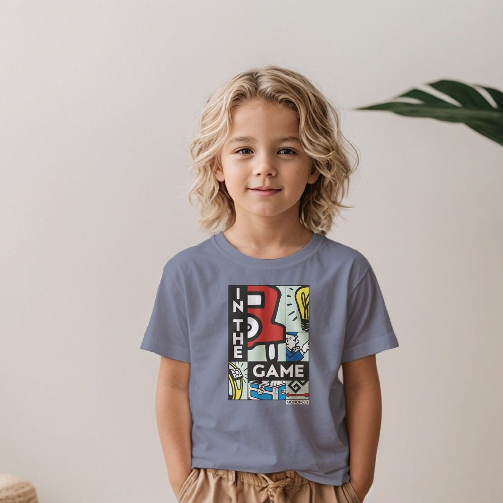 T-shirt Enfant Monopoly avec un design de Monopoly In The Game