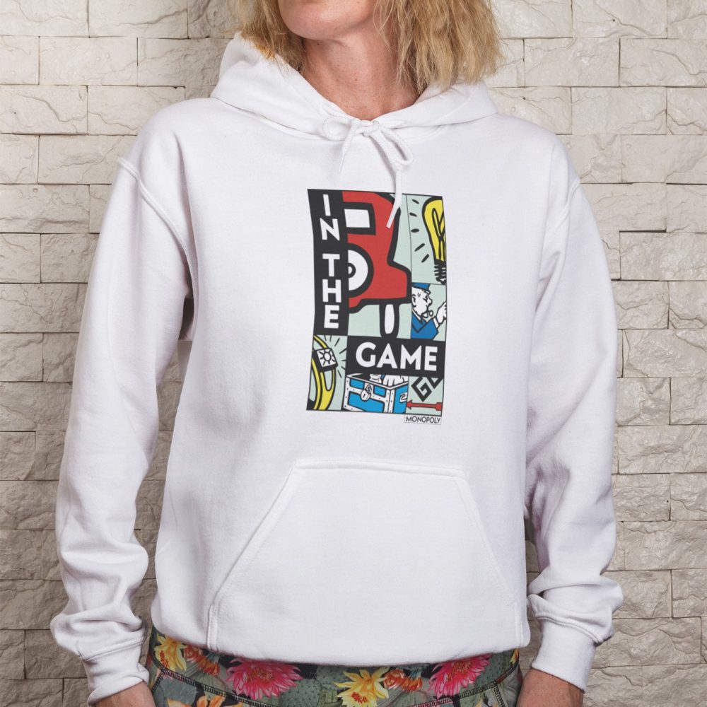 Sweat-shirt à capuche Femme Monopoly avec un design de Monopoly In The Game