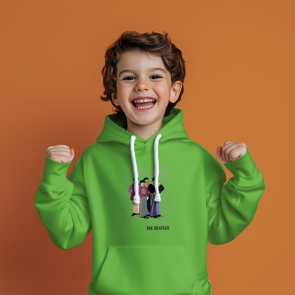 Pull à capuche Enfant The Beatles avec un design de The Beatles All You Need Is Love Lines