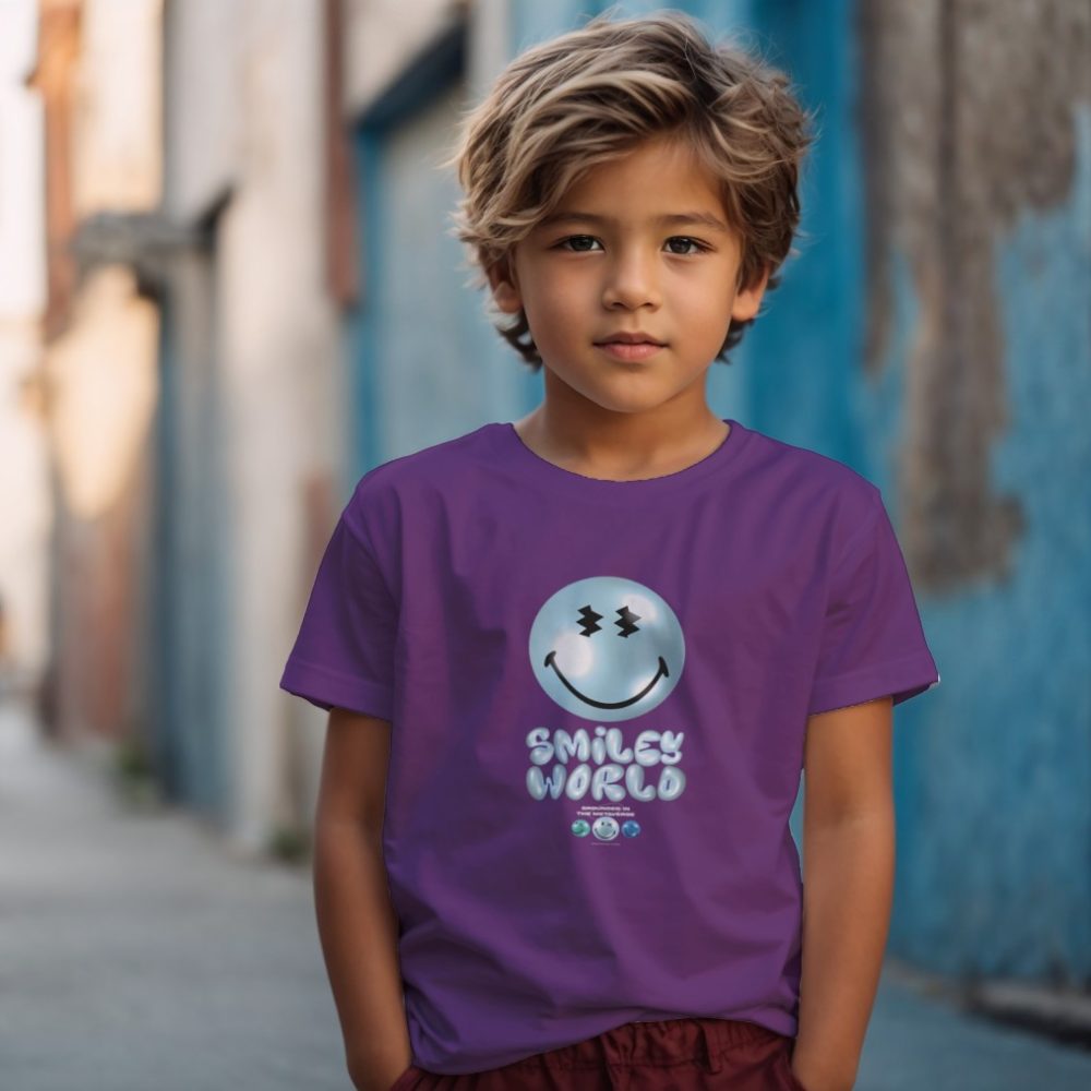 T-shirt Enfant Smiley World avec un design de Smiley World Shine