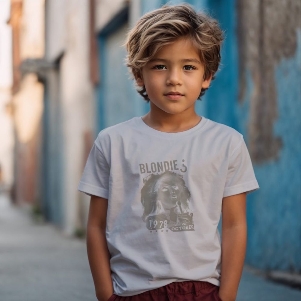 T-shirt Enfant Blondie avec un design de Blondie 1978