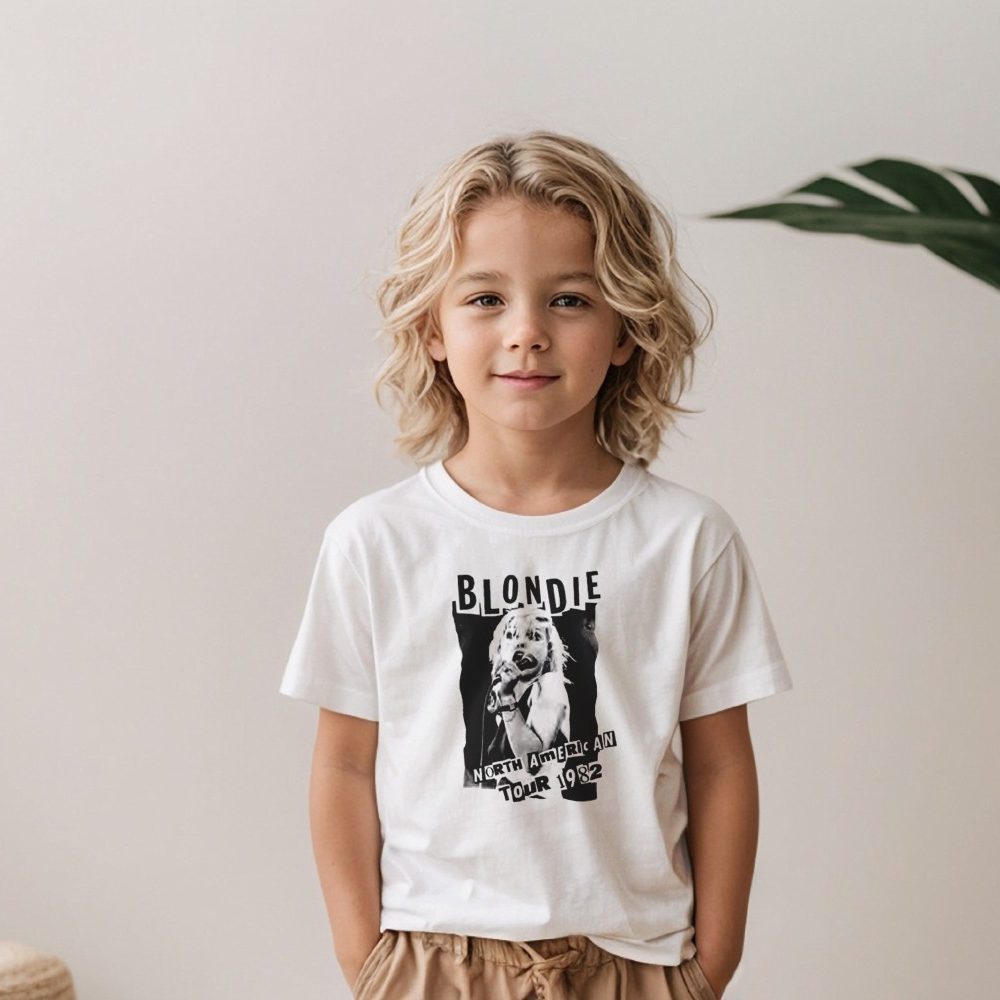 T-shirt Enfant Blondie avec un design de Blondie 1982