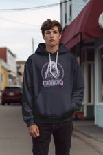 Sweat-shirt à capuche Homme Blondie avec un design de Blondie Micro