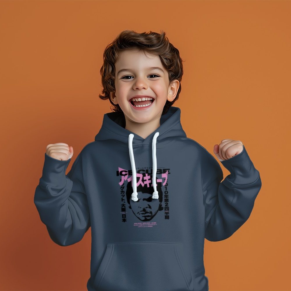 Pull à capuche Enfant Ice Cube avec un design de Ice Cube Live Japan