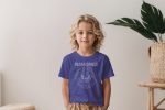 T-shirt Enfant Ramones avec un design de Ramones Names lilas