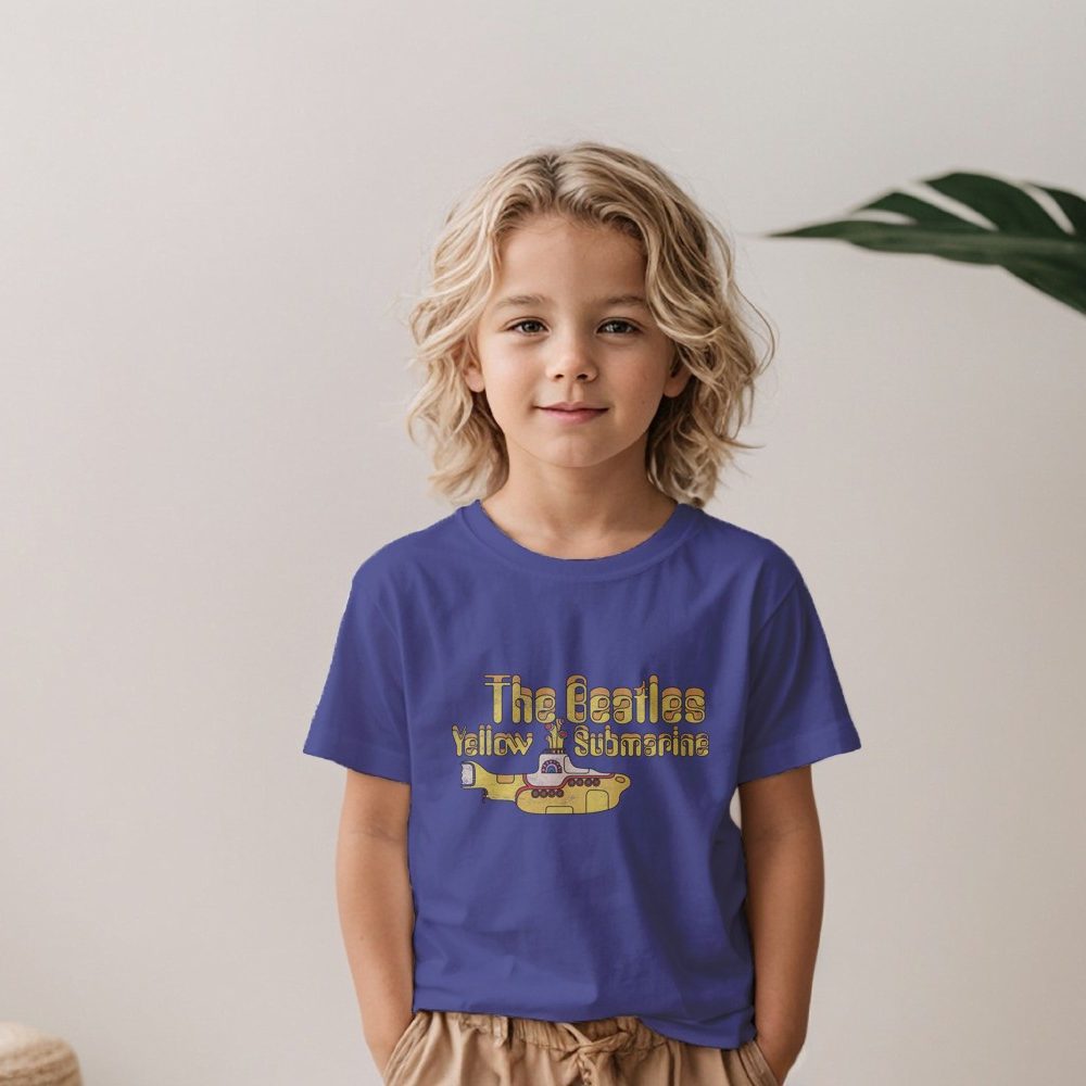 T-shirt Enfant The Beatles avec un design de The Beatles Yellow Submarine