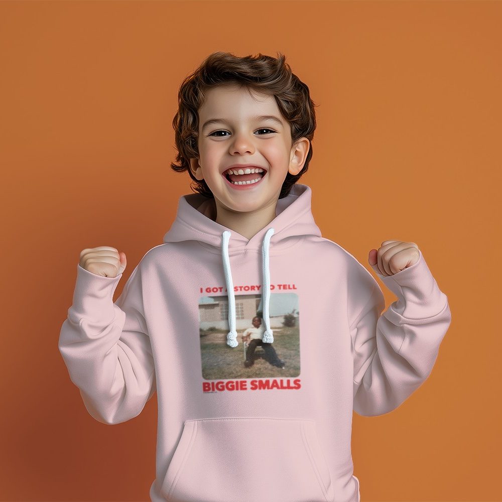 Pull à capuche Enfant The notorious B.I.G avec un design de The Notorious B.I.G. Story To Tell