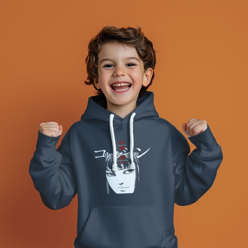 Pull à capuche  Enfant Junji Ito Collection avec un design de Junji Ito Collection Face