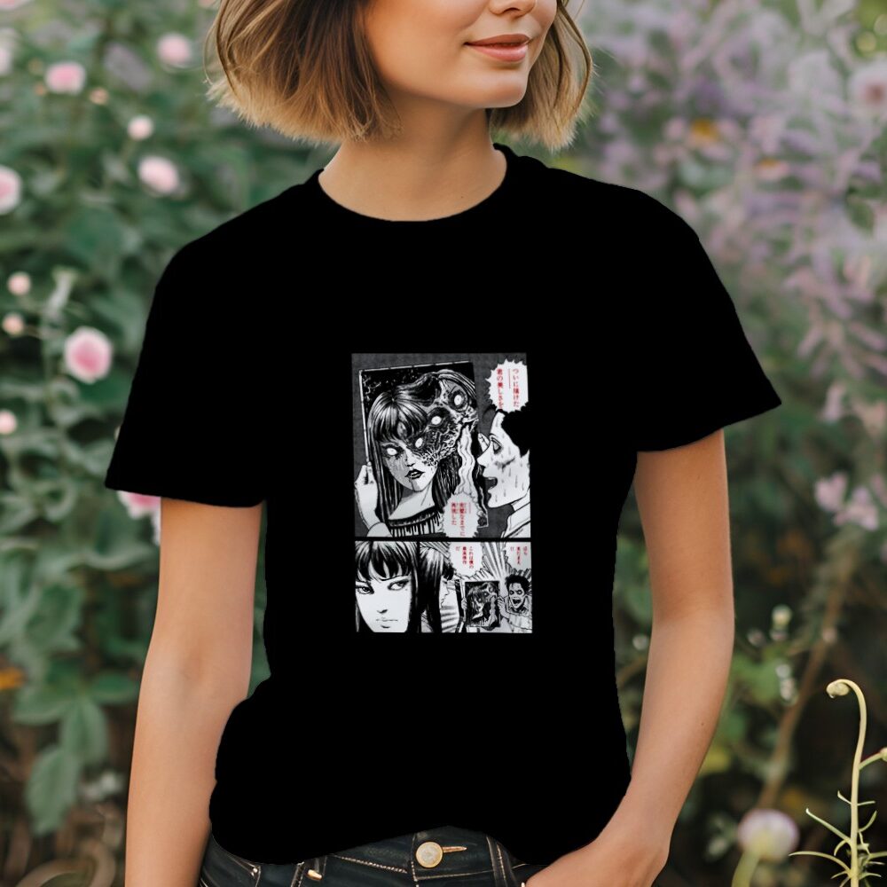 T-shirt  Femme Junji Ito Collection avec un design de Junji Ito Collection Portrait