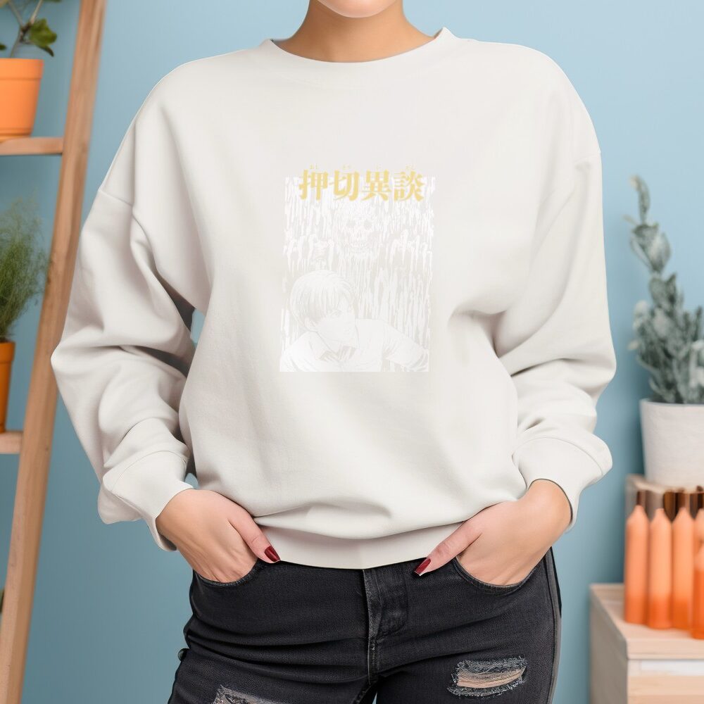 Sweat oversize coton bio Femme Junji Ito Collection avec un design de Junji Ito Collection Hallucinations