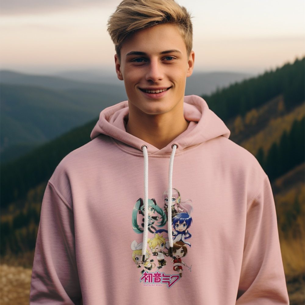 Pull à capuche Enfant Hatsune Miku avec un design de Hatsune Miku Crew