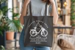 Tote bag coton bio Solex avec un design de Solex French Grand Tour blanc