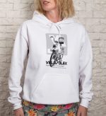 Sweat-shirt à capuche Femme Solex avec un design de Solex Vélo