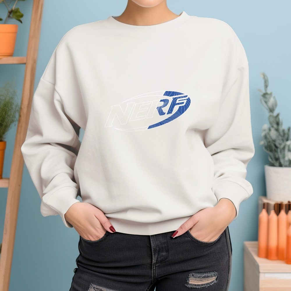 Sweat oversize coton bio Femme Nerf avec un design de Nerf Wave Logo